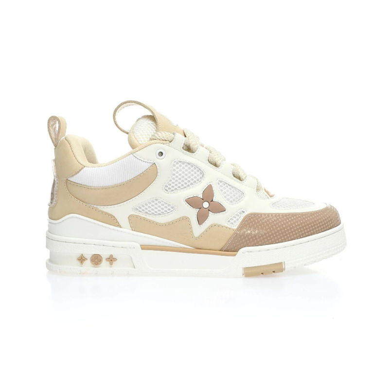 LV Skate Beige White