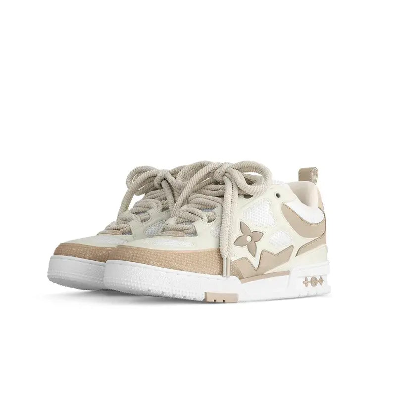 LV Skate Beige White
