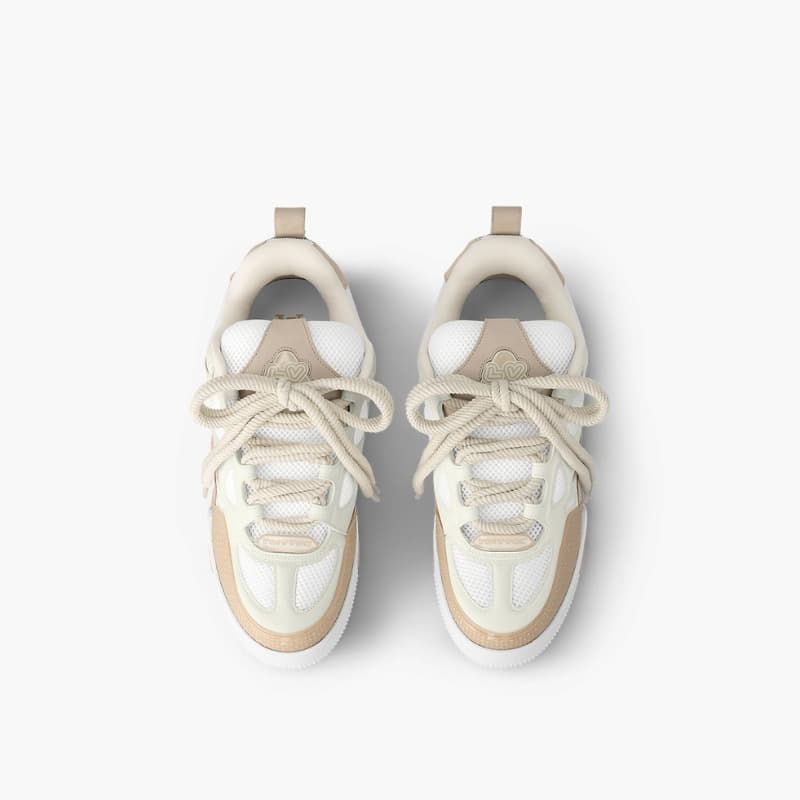 LV Skate Beige White