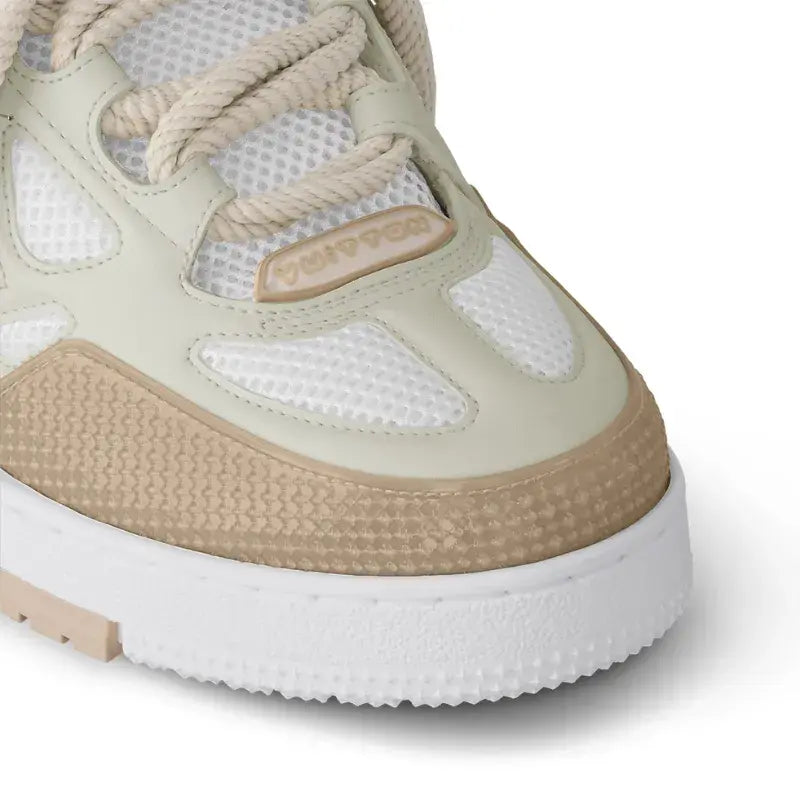 LV Skate Beige White