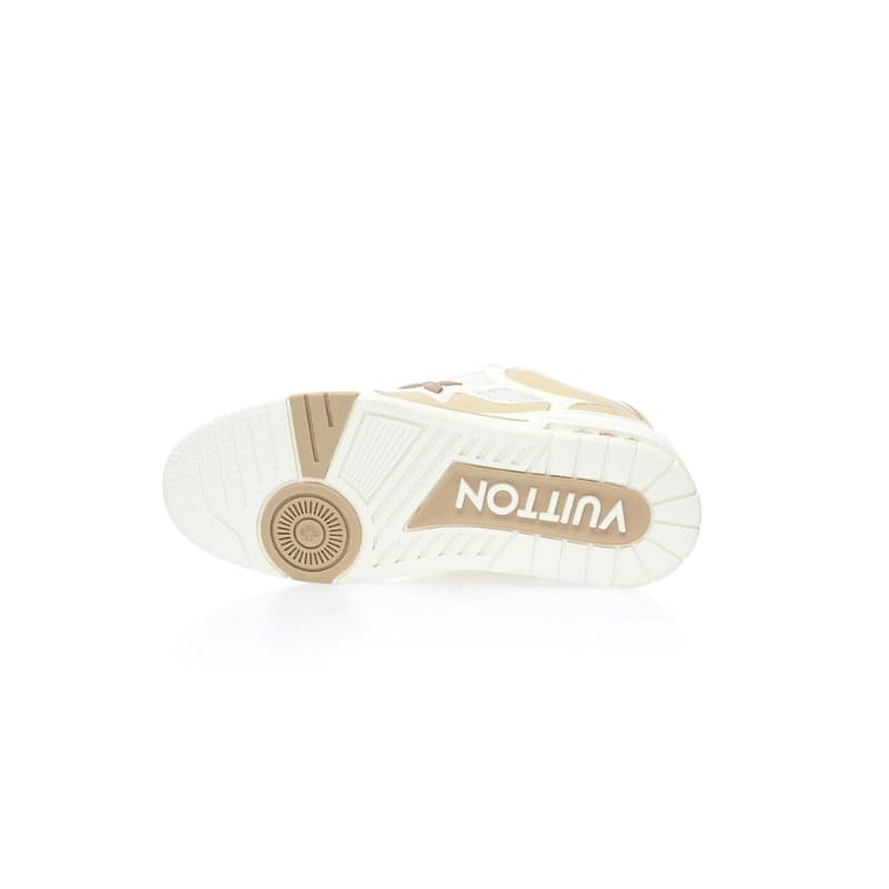 LV Skate Beige White