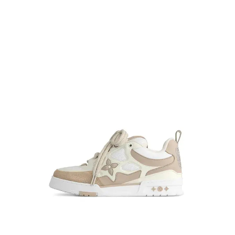 LV Skate Beige White